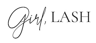 GIRL, LASH logo
