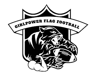 GIRLPOWER FLAG FOOTBALL logo