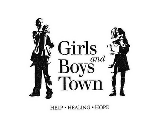 GIRLS AND BOYS TOWN HELP HEALING HOPE logo