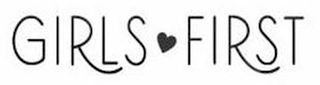 GIRLS FIRST logo
