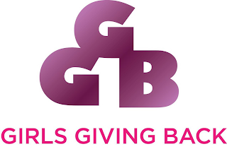 GIRLS GIVING BACK GGB logo