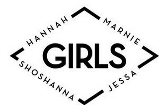 GIRLS HANNAH MARNIE SHOSHANNA JESSA. logo