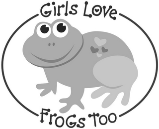 GIRLS LOVE FROGS TOO logo