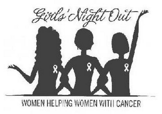 GIRLS NIGHT OUT WOMEN HELPING WOMEN WITH CANCER logo