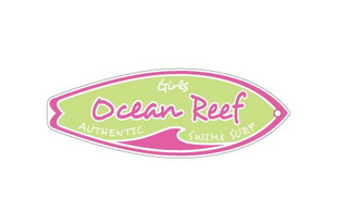 GIRLS OCEAN REEF AUTHENTIC SWIM & SURF logo