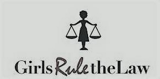 GIRLS RULE THE LAW logo