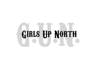 GIRLS UP NORTH G.U.N. logo