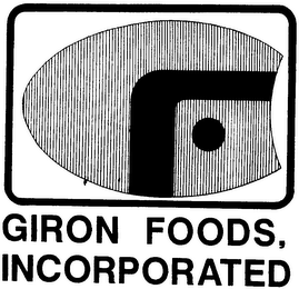 GIRON FOODS, INCORPORATED G logo