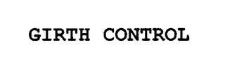 GIRTH CONTROL logo