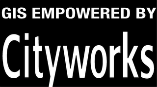 GIS EMPOWERED BY CITYWORKS logo