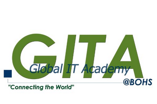 GITA GLOBAL IT ACADEMY @BOHS "CONNECTING THE WORLD" logo