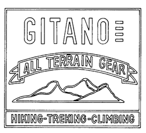 GITANO ALL TERRAIN GEAR HIKING-TREKING-CLIMBING logo
