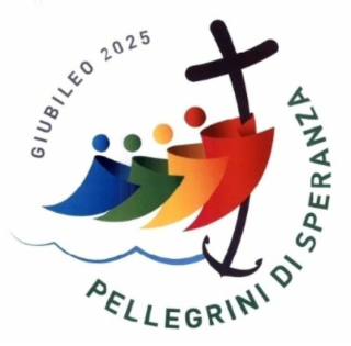 GIUBILEO 2025 PELLEGRINI DI SPERANZA logo
