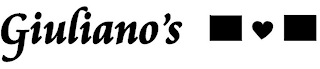 GIULIANO'S logo