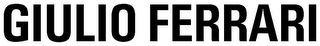 GIULIO FERRARI logo