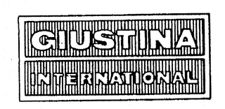 GIUSTINA INTERNATIONAL logo