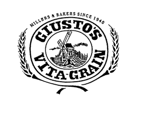 GIUSTO'S VITA-GRAIN logo