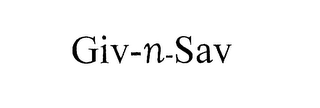 GIV-N-SAV logo