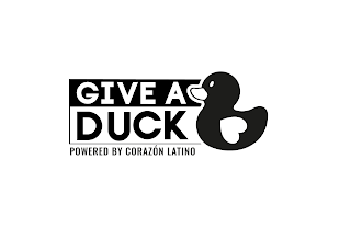 GIVE A DUCK POWERED BY CORAZON LATINO logo