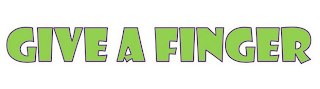 GIVE A FINGER logo