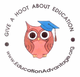 GIVE A HOOT ABOUT EDUCATION WWW.EDUCATIONADVANTAGE.ORG logo