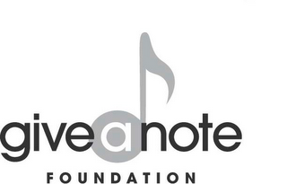 GIVE A NOTE FOUNDATION logo