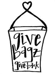 GIVE BAGZ GIVE · BACK logo
