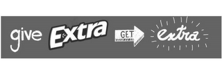 GIVE EXTRA GET EXTRA logo