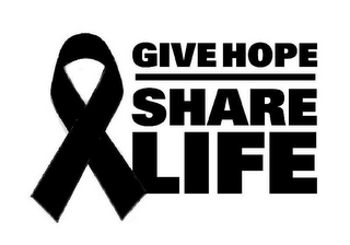 GIVE HOPE SHARE LIFE logo