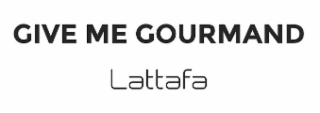 GIVE ME GOURMAND LATTAFA logo
