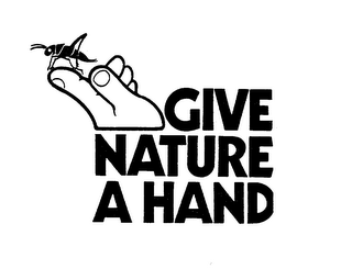 GIVE NATURE A HAND logo