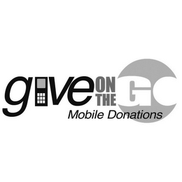 GIVE ON THE GO MOBILE DONATIONS logo