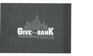 GIVE THE BANK THE FINGER .COM logo