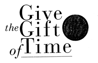 GIVE THE GIFT OF TIME logo