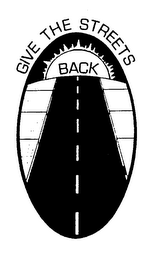 GIVE THE STREETS BACK logo