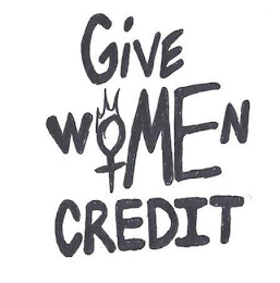 GIVE WOMEN CREDIT logo