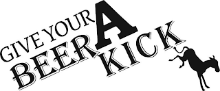 GIVE YOUR BEER A KICK logo