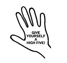 GIVE YOURSELF A HIGH FIVE! logo