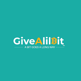 GIVEALILBIT A BIT GOES A LONG WAY logo