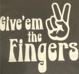 GIVE'EM THE FINGERS logo