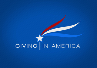 GIVING IN AMERICA logo