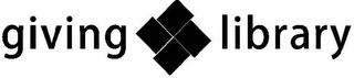 GIVING LIBRARY logo