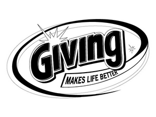 GIVING MAKES LIFE BETTER logo