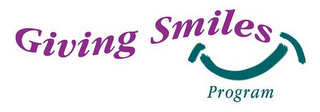 GIVING SMILES PROGRAM logo
