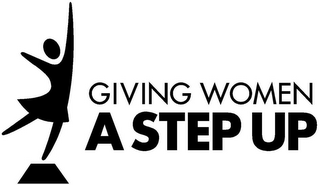 GIVING WOMEN A STEP UP logo