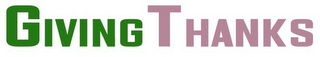 GIVINGTHANKS logo