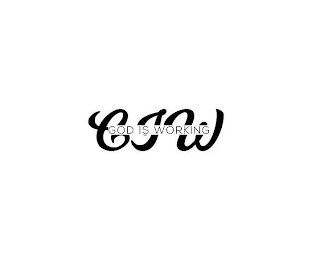 GIW GOD IS WORKING logo