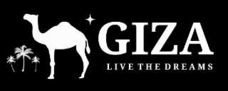 GIZA LIVE THE DREAMS logo
