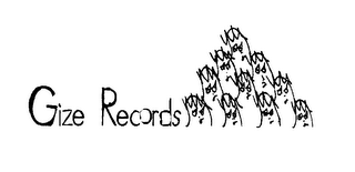GIZE RECORDS logo