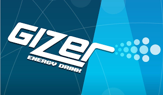 GIZER ENERGY DRINK logo